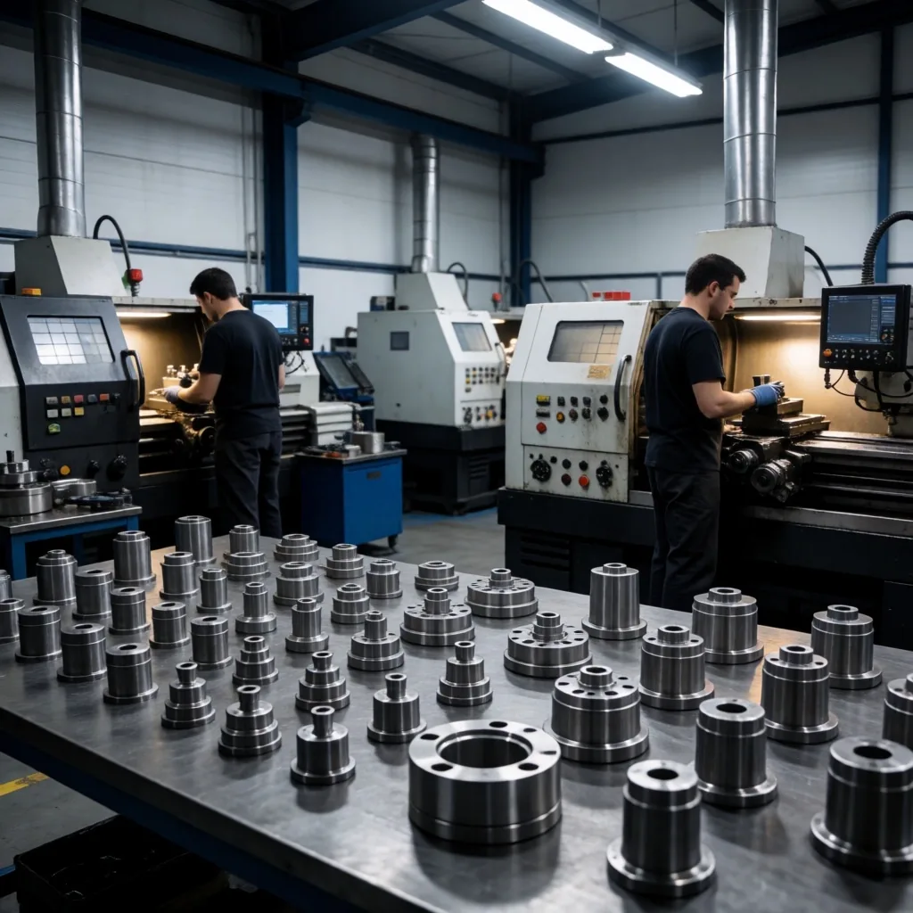 Taller industrial argentino con producción orientada a exportación